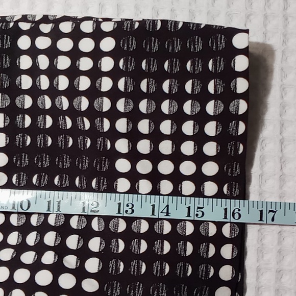 Zac & Rachel Golf/Tennis Skort Black/White Circles Size 16 Petite - Picture 10 of 11